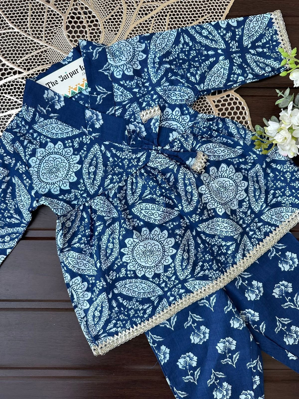 Indigo Rangoli Gender Neutral Set - Image 3