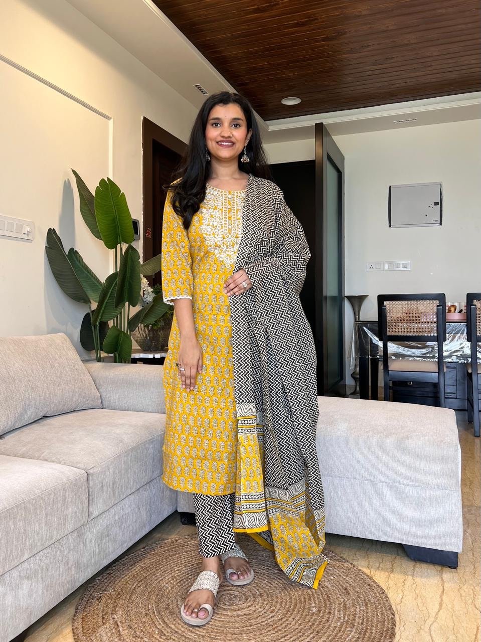 Saayra Printed Pure Cotton Set