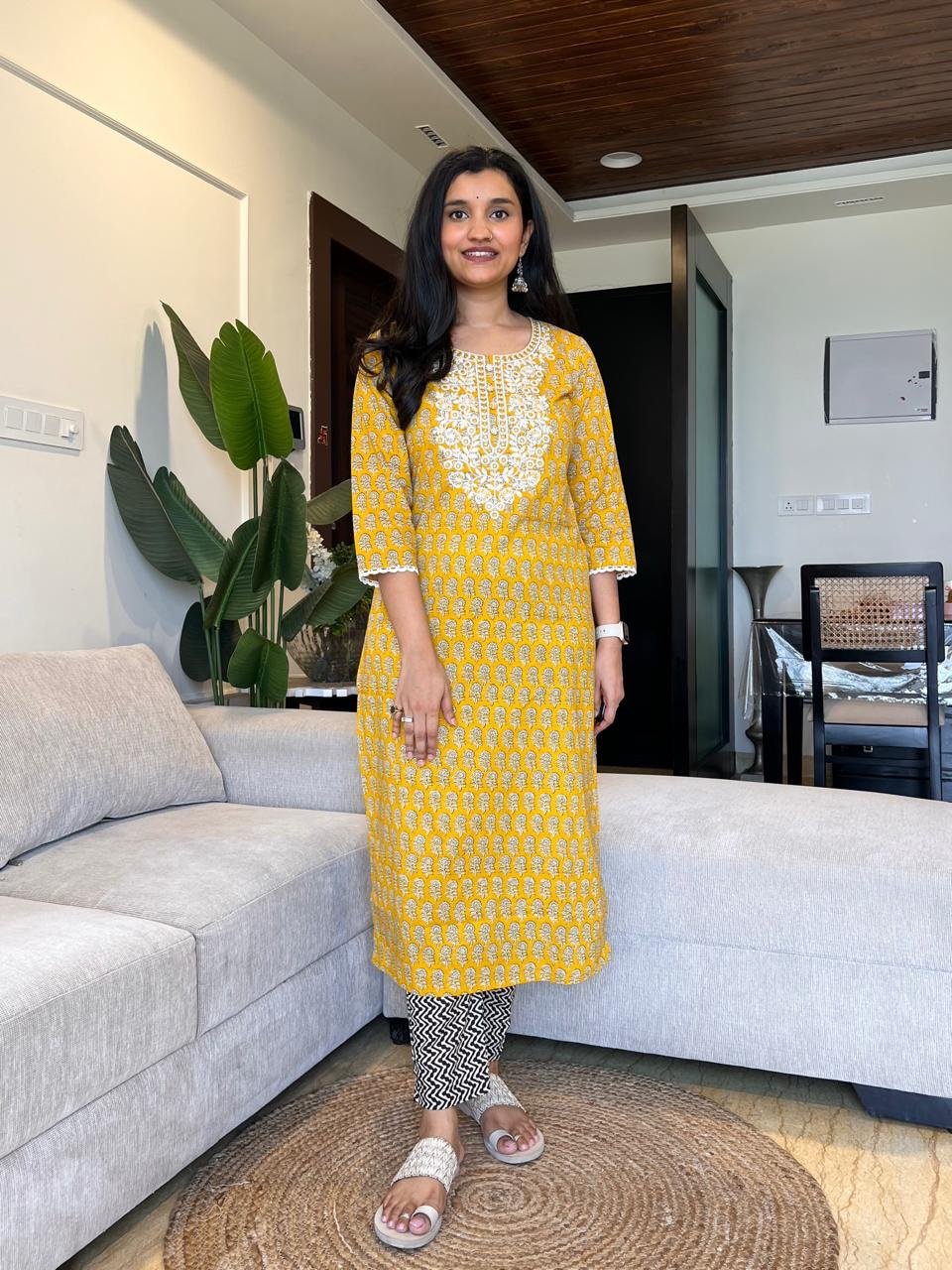 Saayra Printed Pure Cotton Set - Image 3