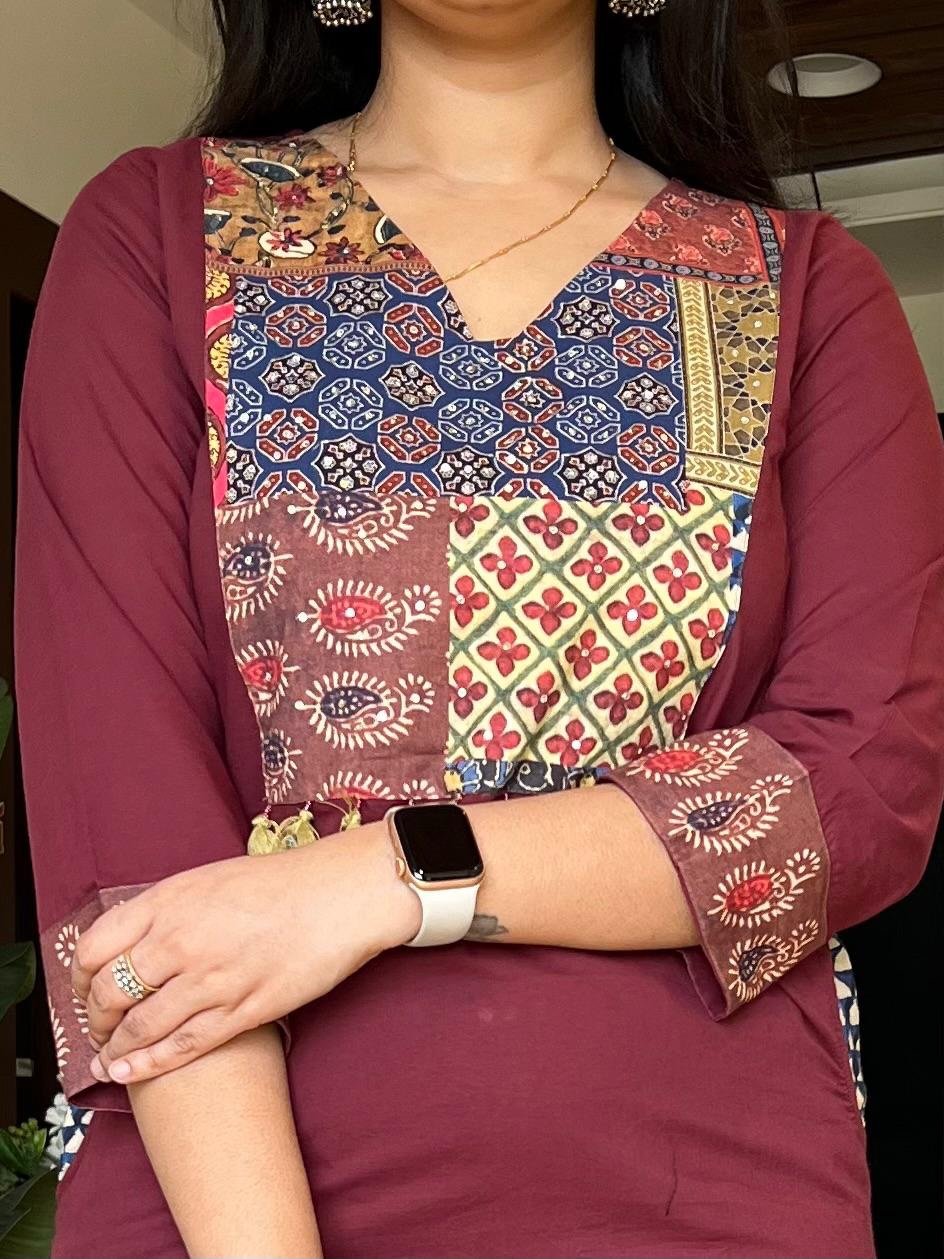 Sayra Patchwork Cotton Set - Image 2