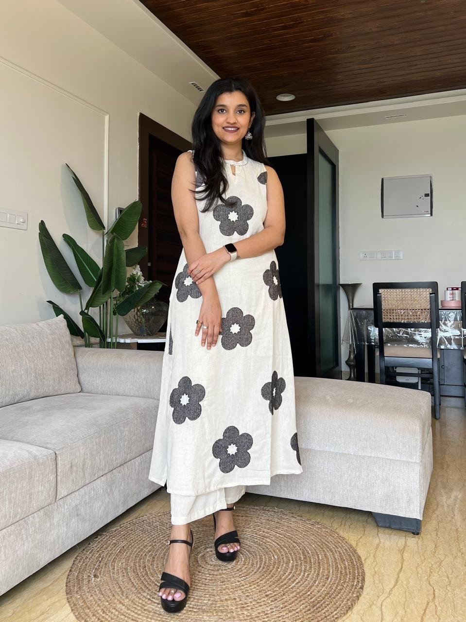 Zahir Closed Neck Coord Set