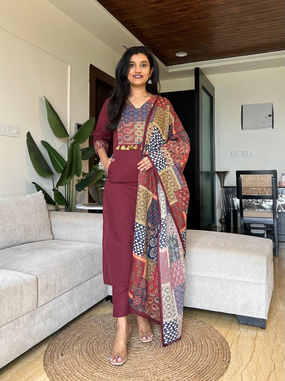 Sayra Patchwork Cotton Set - Image 3