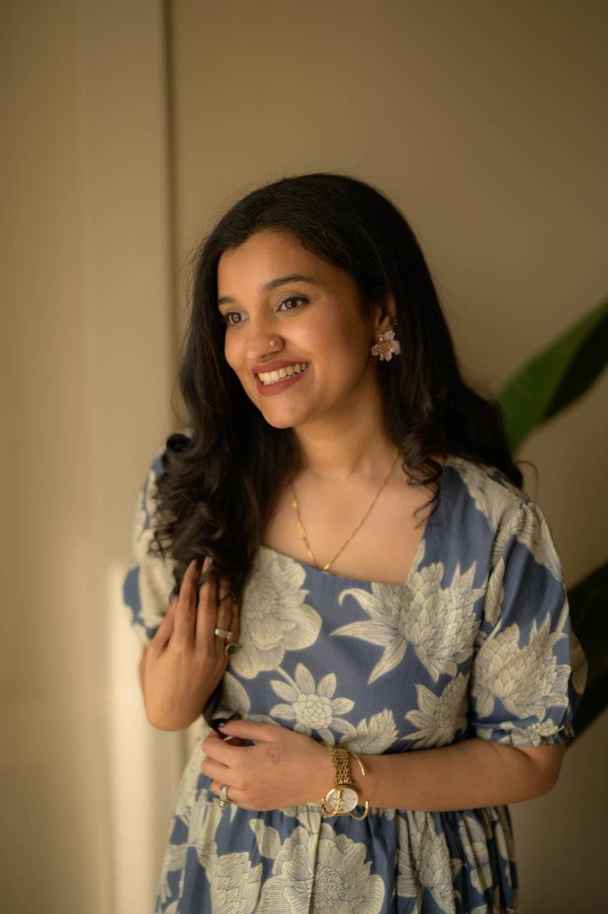 Tanvi Tiered Maxi Dress- Dark Sky Florals - Image 2